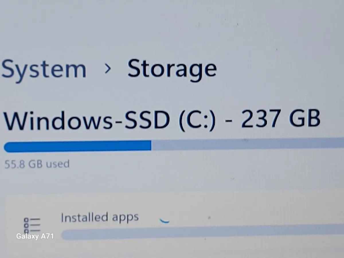 Lenovo Laptop  8GB Ram, 256G SSD Windows 11 - Image 3