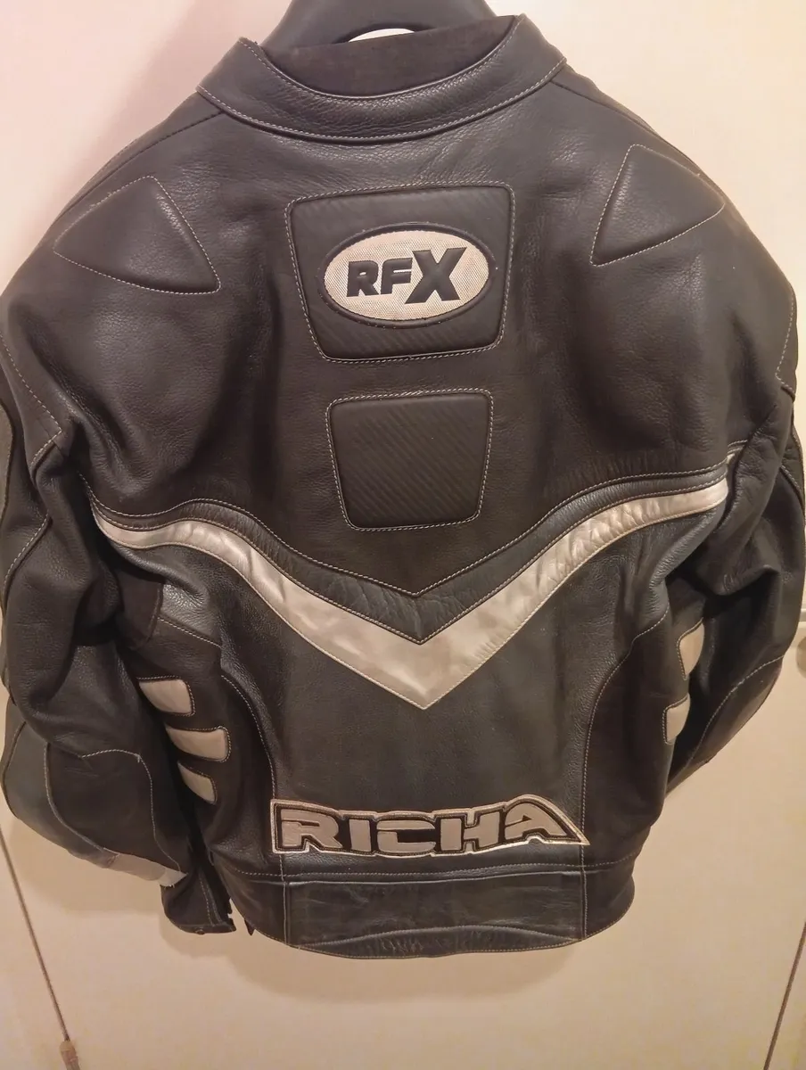 Original Genuine Leather RICHA RFX Motorcycle jack - Image 2