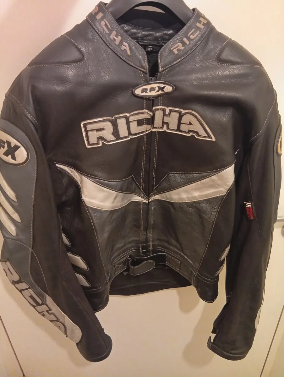 Original Genuine Leather RICHA RFX Motorcycle jack - Image 1