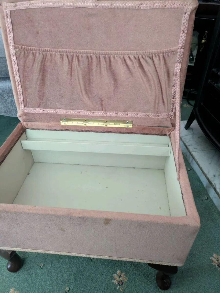 Footstool / Sewing Box - Image 2