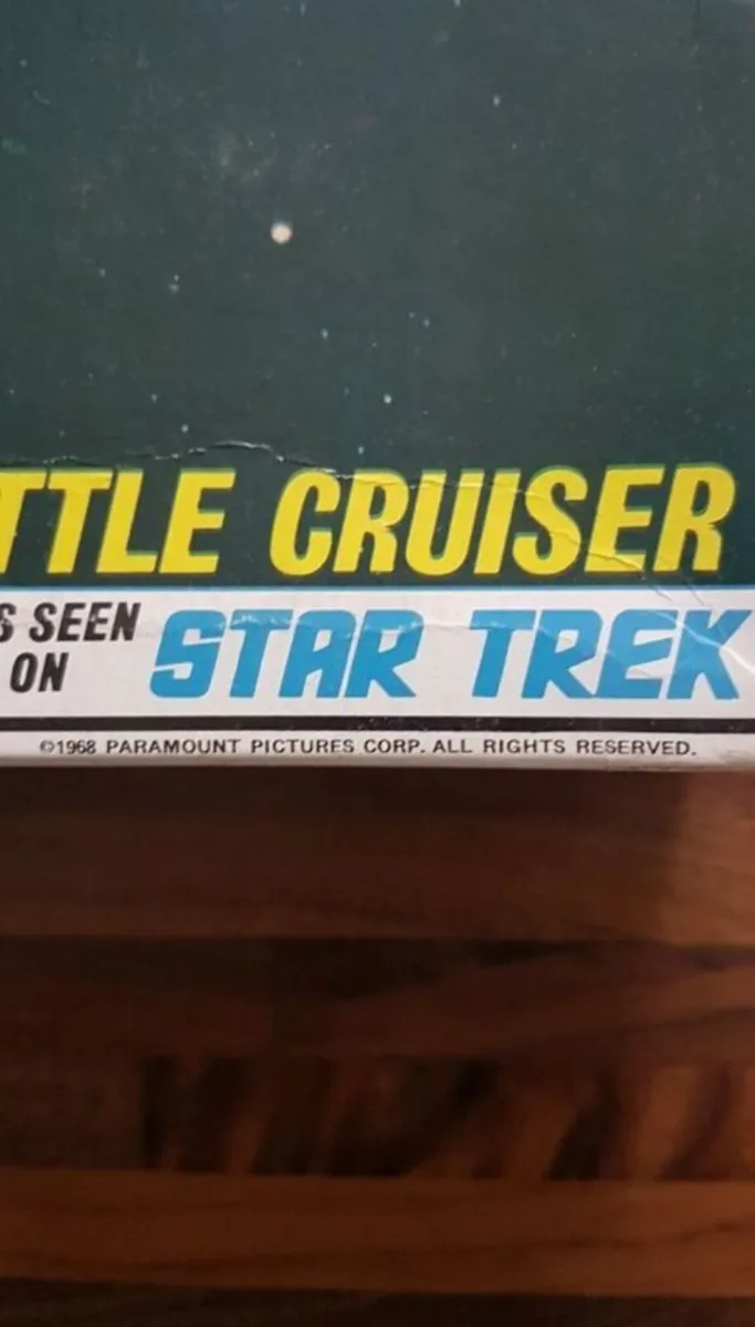 RARE! 1968 Star Trek Klingon Battle Cruiser Model - Image 3