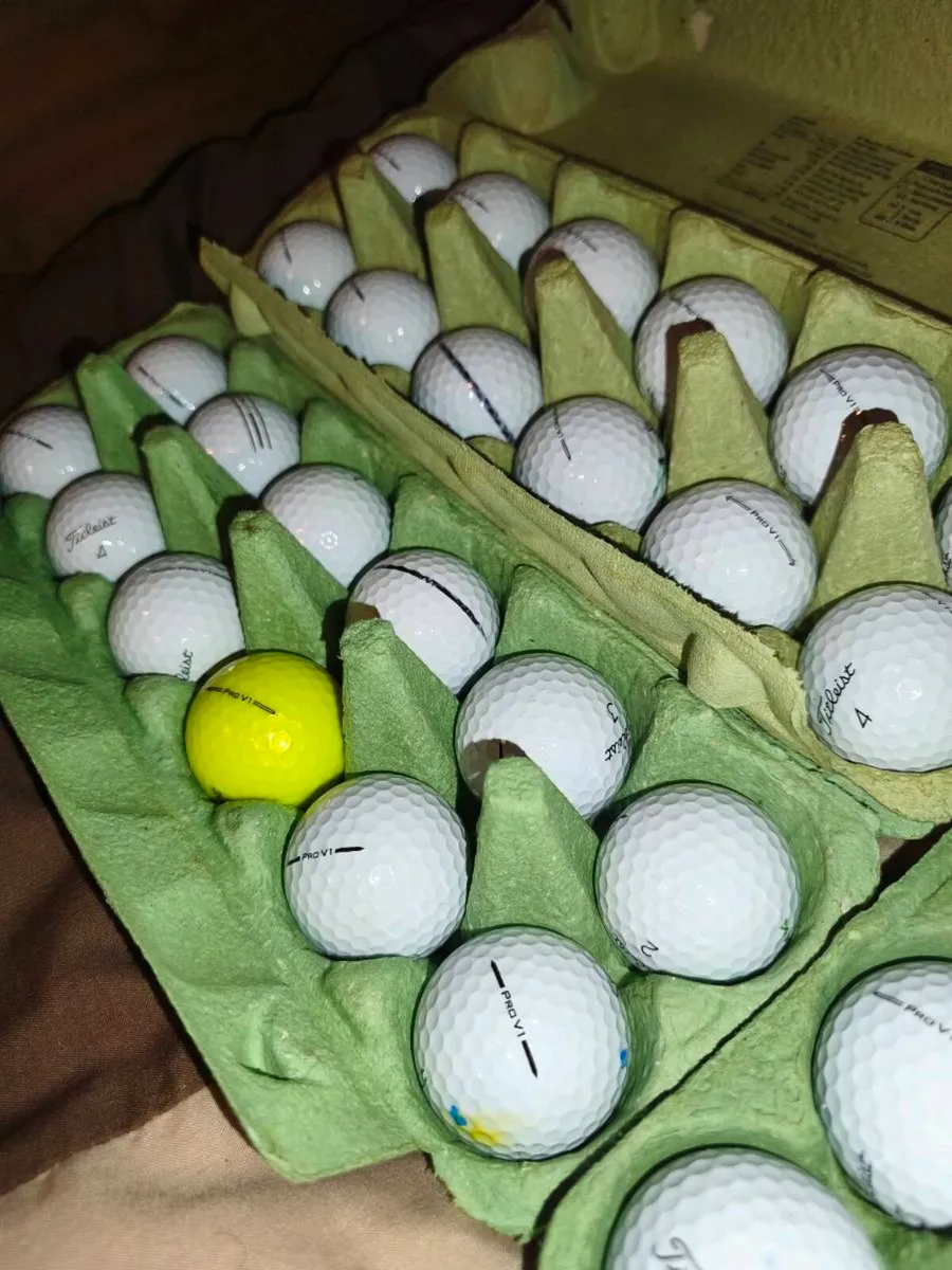 Grade A used ProV1 balls. - Image 2