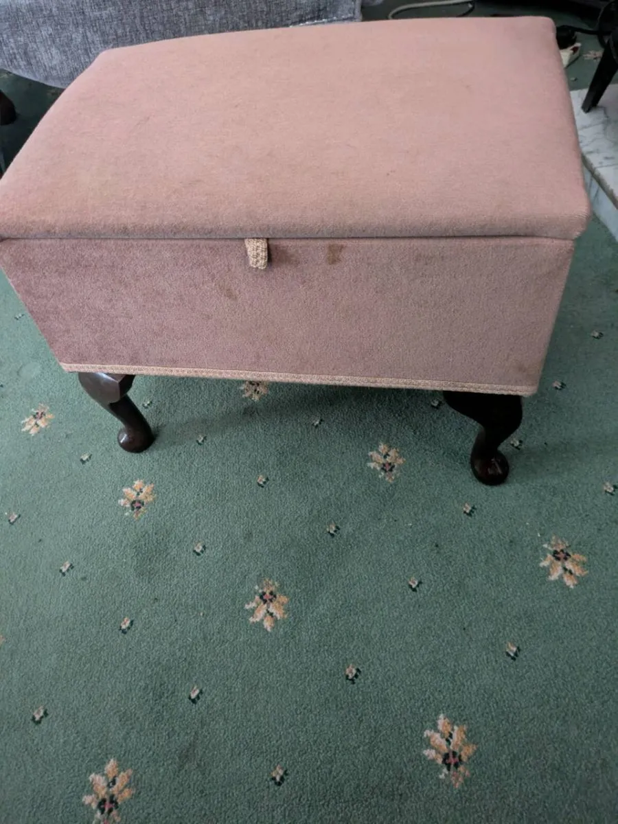 Footstool / Sewing Box - Image 1