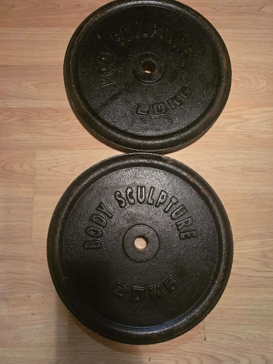 Weights plates 2×20kg