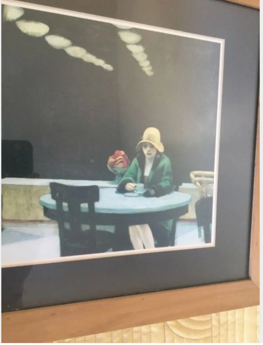 Print - Edward Hopper, Automat - Image 1
