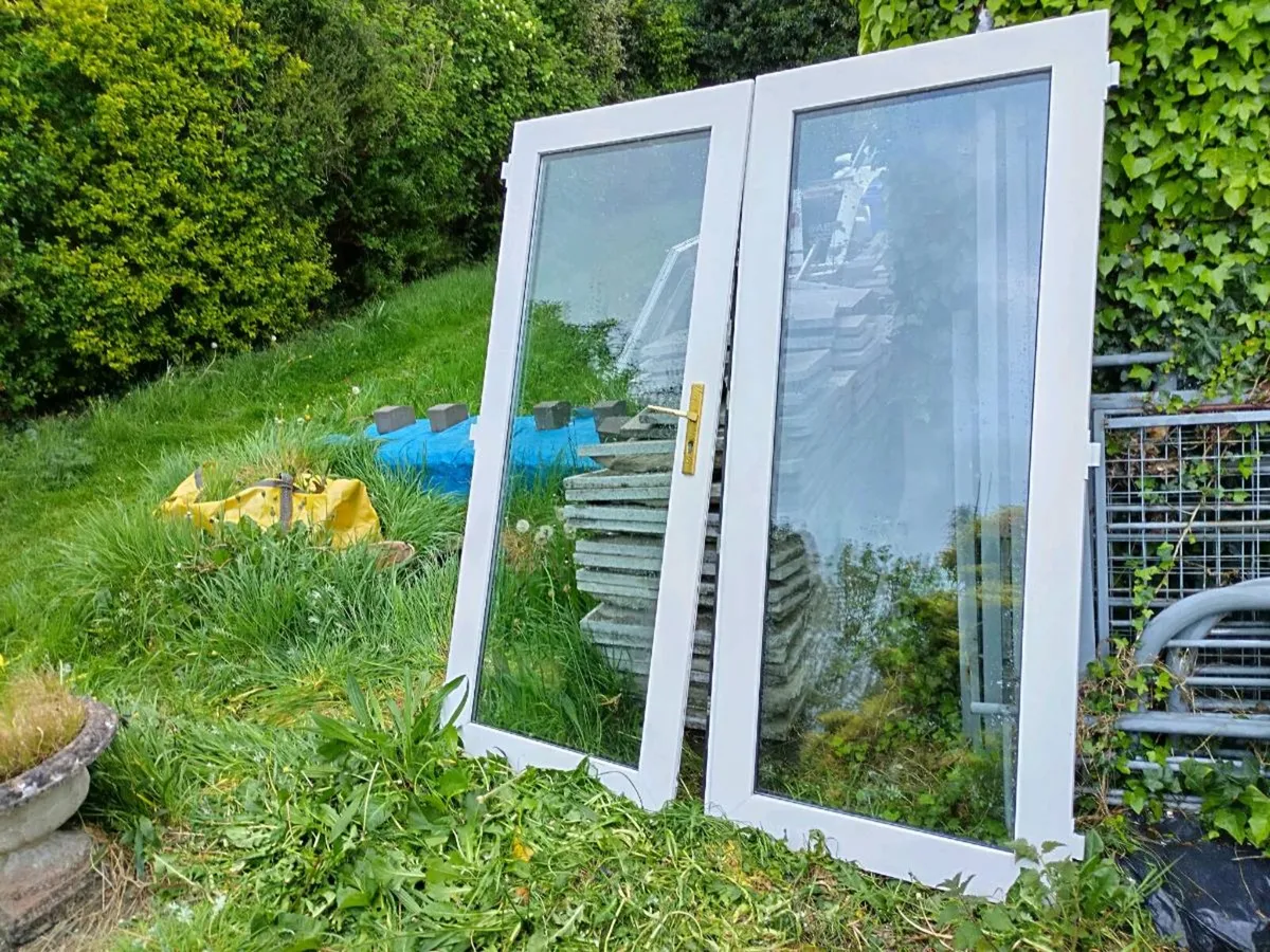 PVC French doors- High quality - Image 1