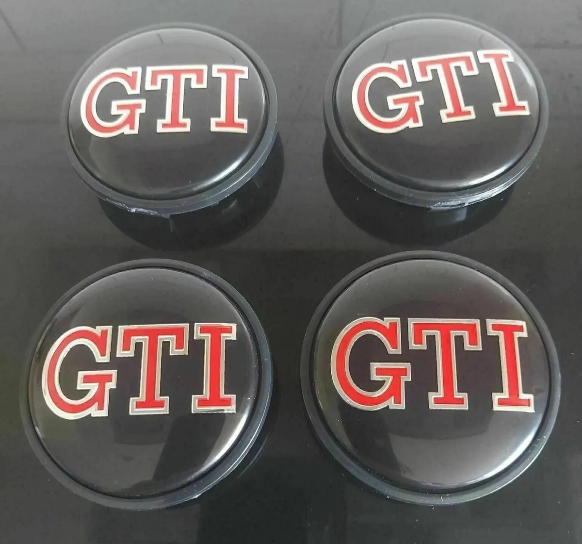 VW GTI Centre Caps - FREE POST - Image 1