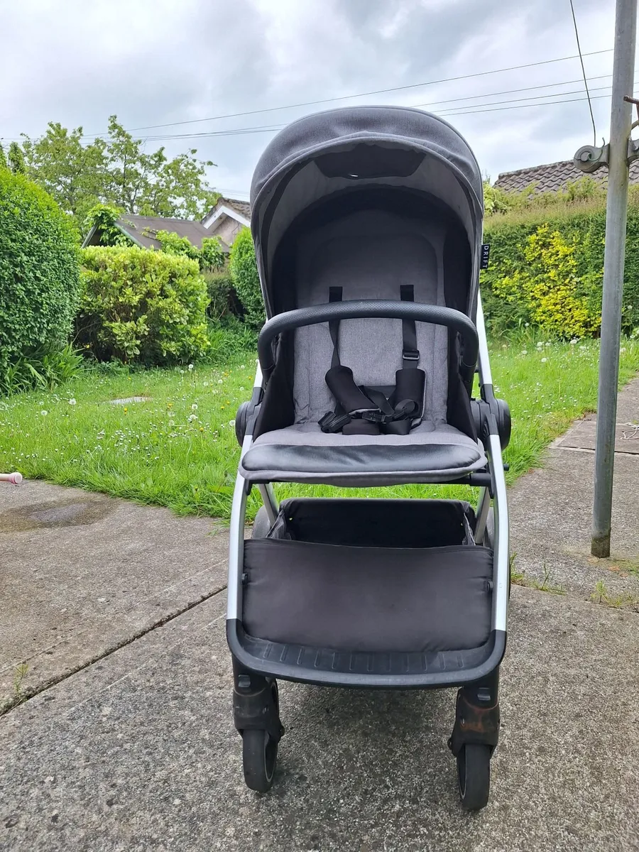 Baby Elegance Drift 2 in 1 - bassinet and buggy - Image 2