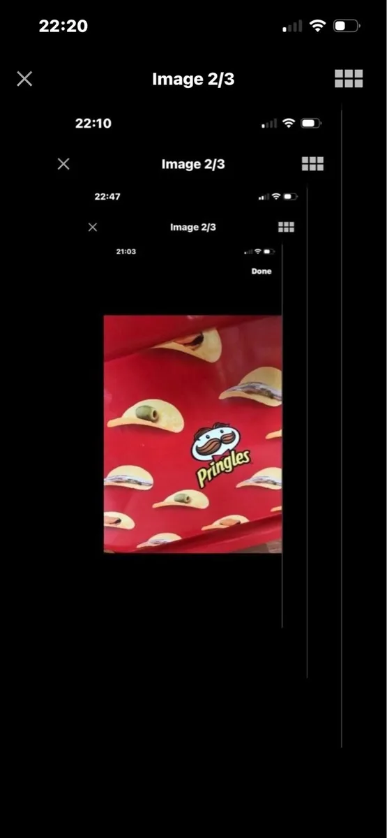 Rare Pringles Metal Tray - Image 2