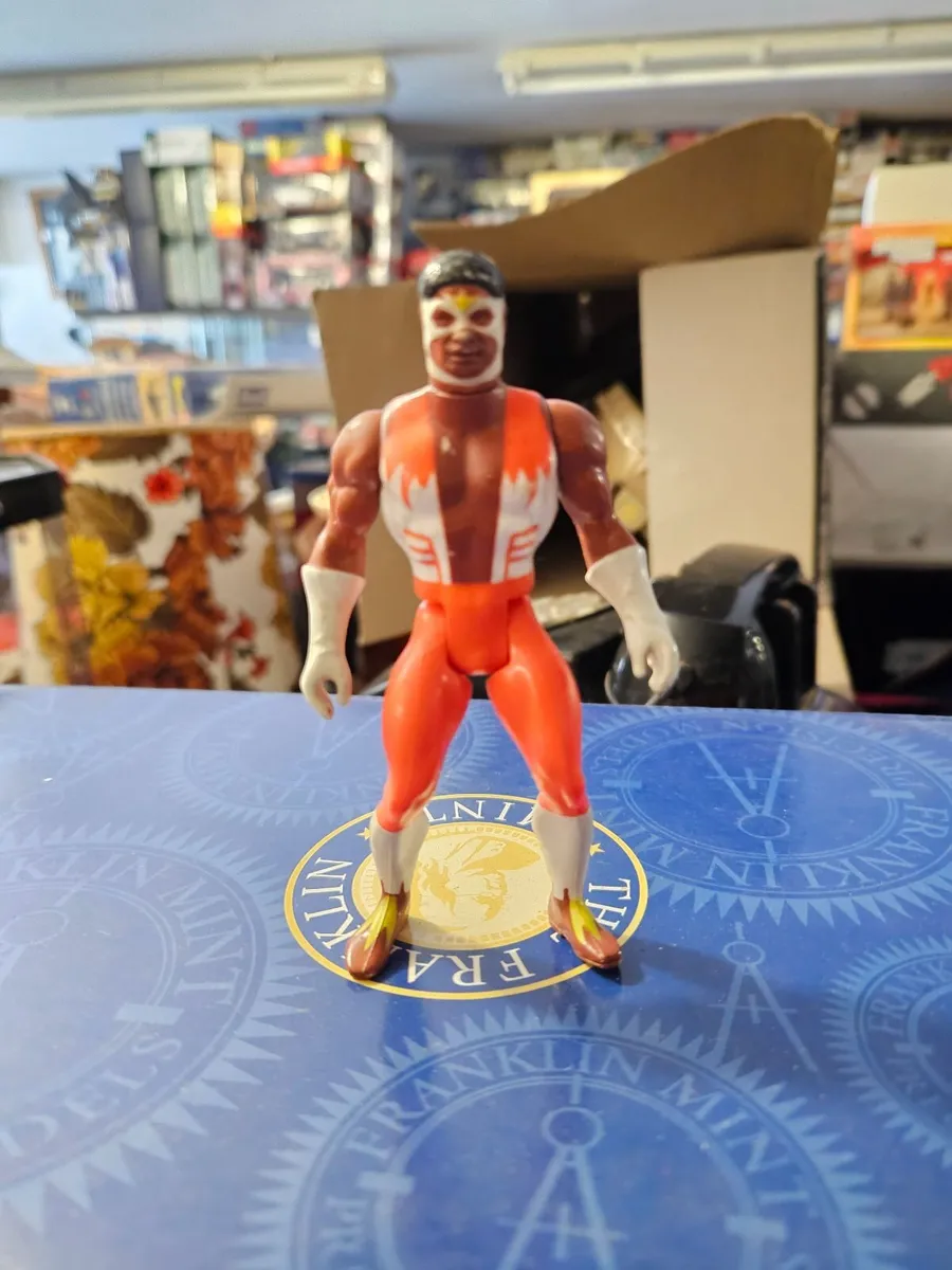 Vintage Retro 1980's Marvel Falcon Figure