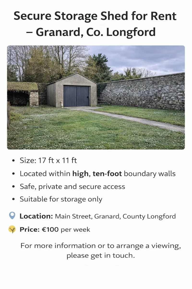 Storage let - Image 1