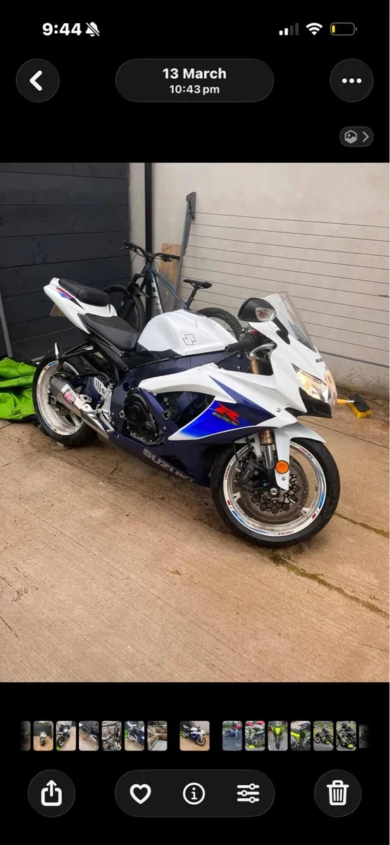 2010 GSXR 600 track bike - Image 3