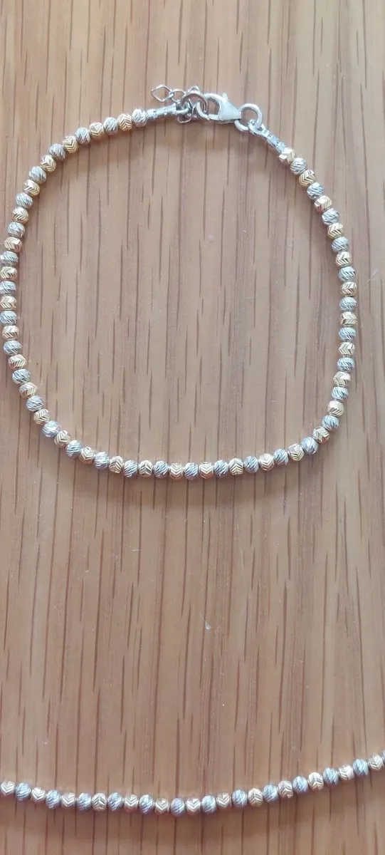 Diamond Cut 14k gold filled and 925 sterling silve - Image 2