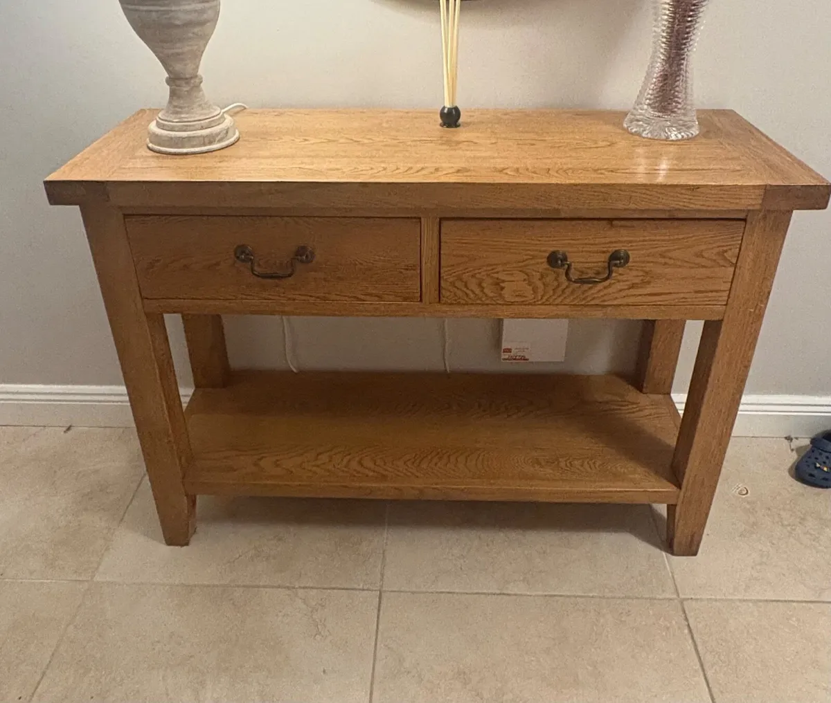 Oak Hall Table - Image 2
