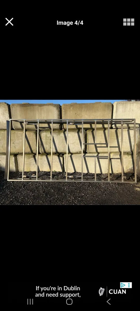 Roof rack stainless steel ford transit custom - Image 2