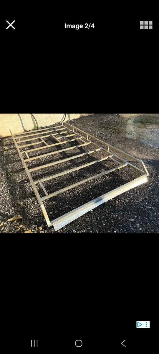 Roof rack stainless steel ford transit custom - Image 3