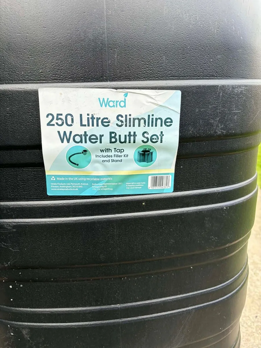 250 litter tank as new - Image 2