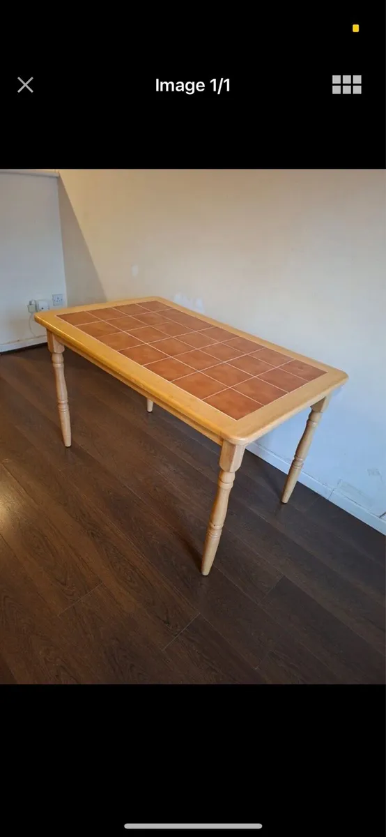 Oak kitchen table
