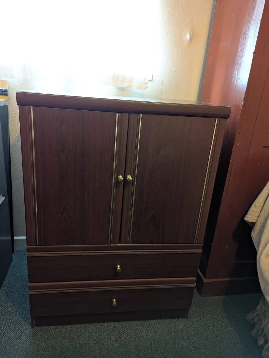 Storage Unit + matching bed side locker - Image 1