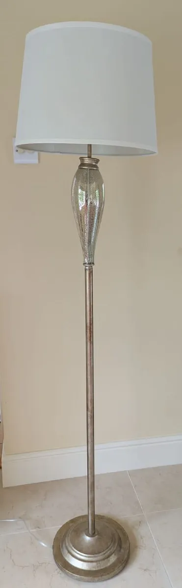Antique Brass Floor Lamp