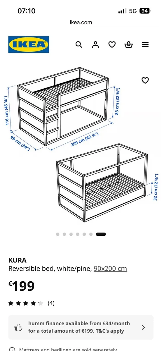 Toddler bed - Image 3