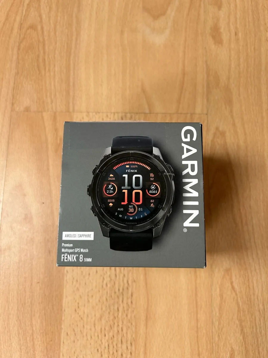 Garmin Fenix 8 - 51mm - Sapphire - Image 2