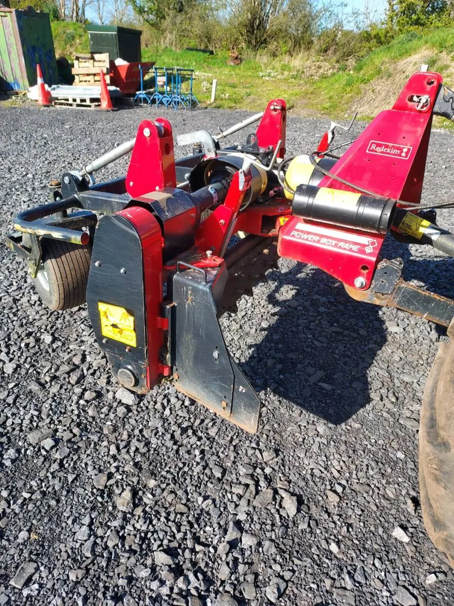 Redexim 180 stone rake - Image 1