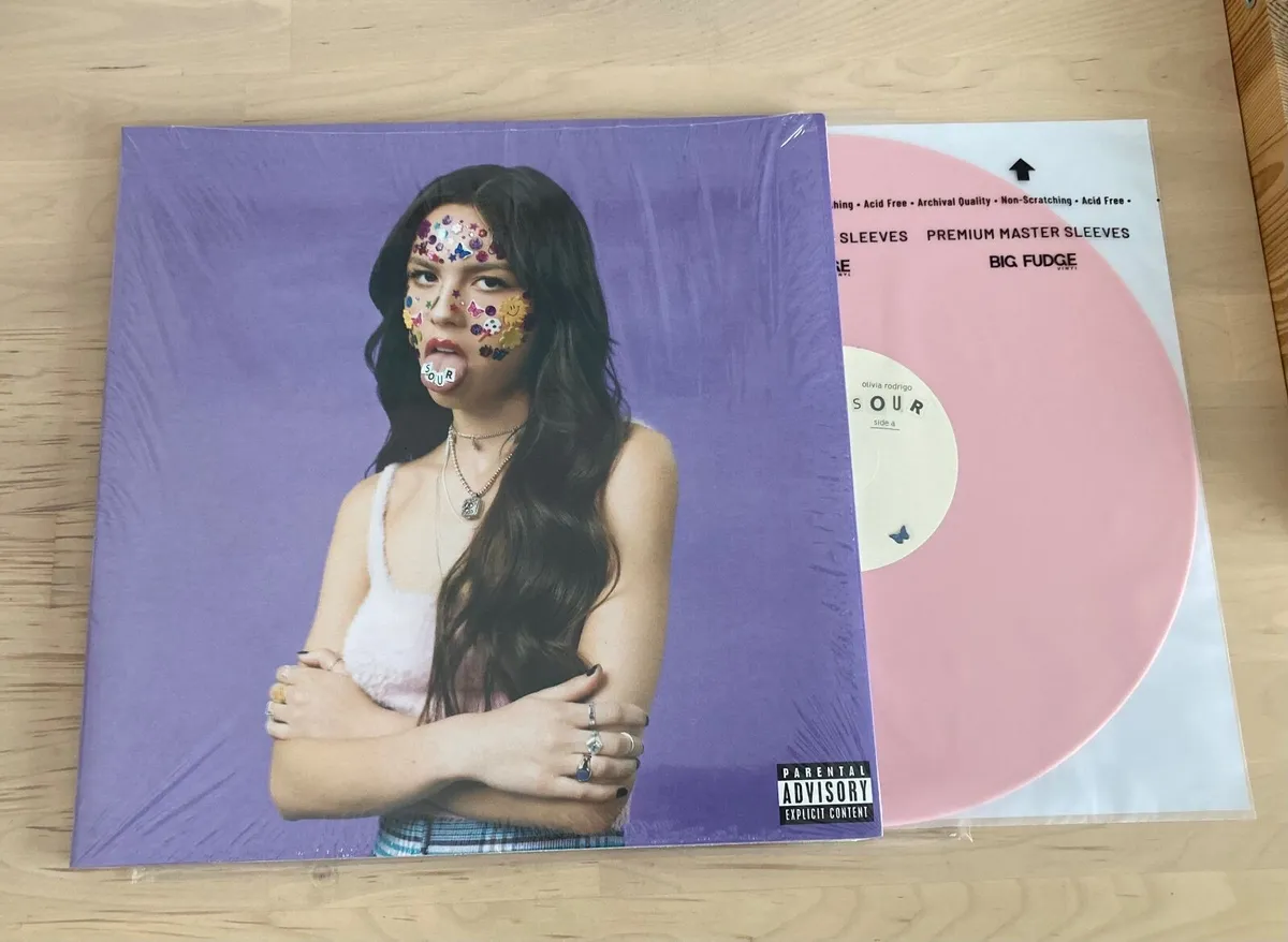 Olivia Rodrigo Sour 1 Year Anniversary Vinyl - Image 1