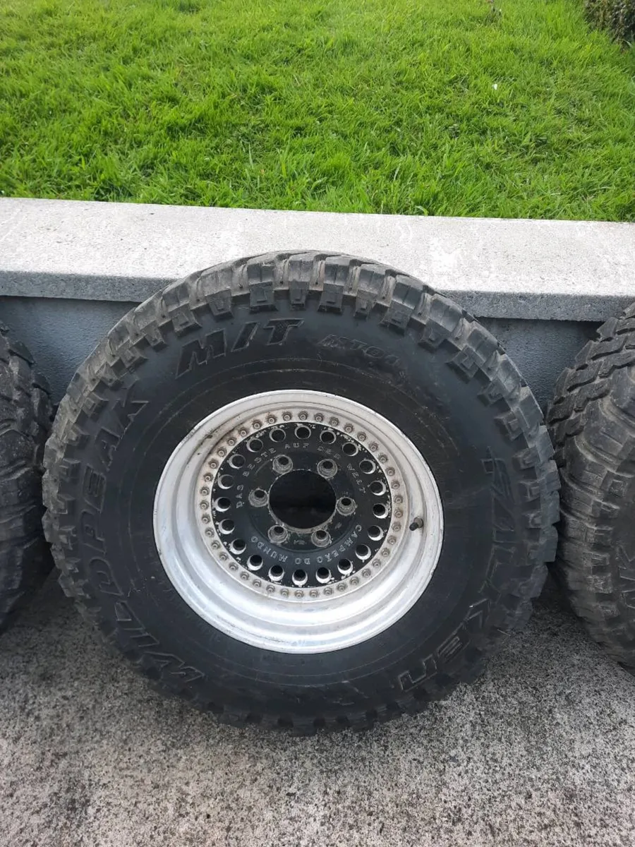 Pajero mk2 alloys - Image 4