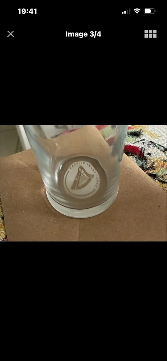 Rare Harp Pint Glass - Image 3