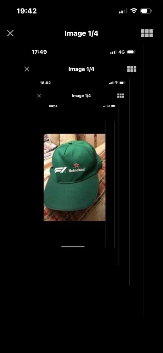 Formula 1 Heineken Cap - Image 1