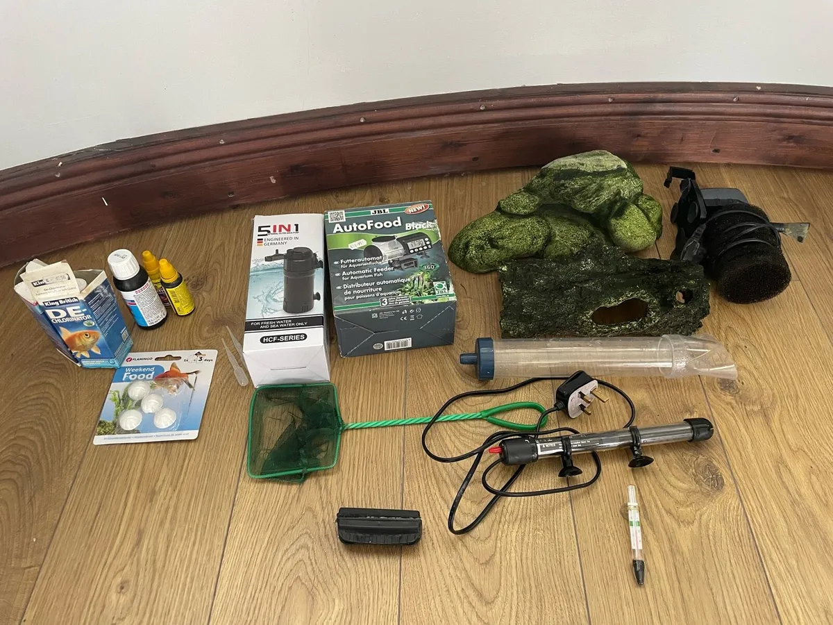 Fish tank with all accessories - Image 2