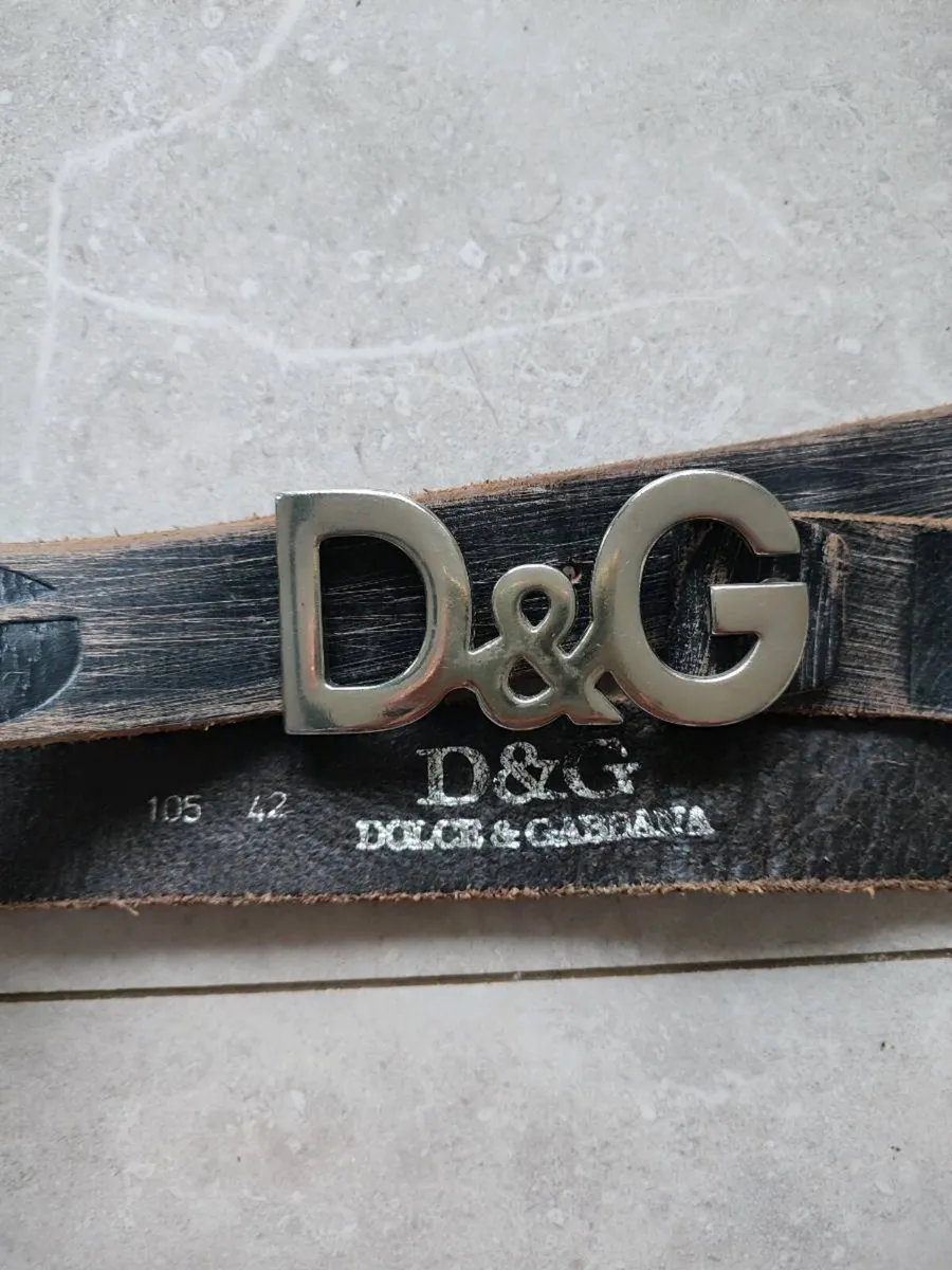Dolce & Gabbana leather belt - Image 2