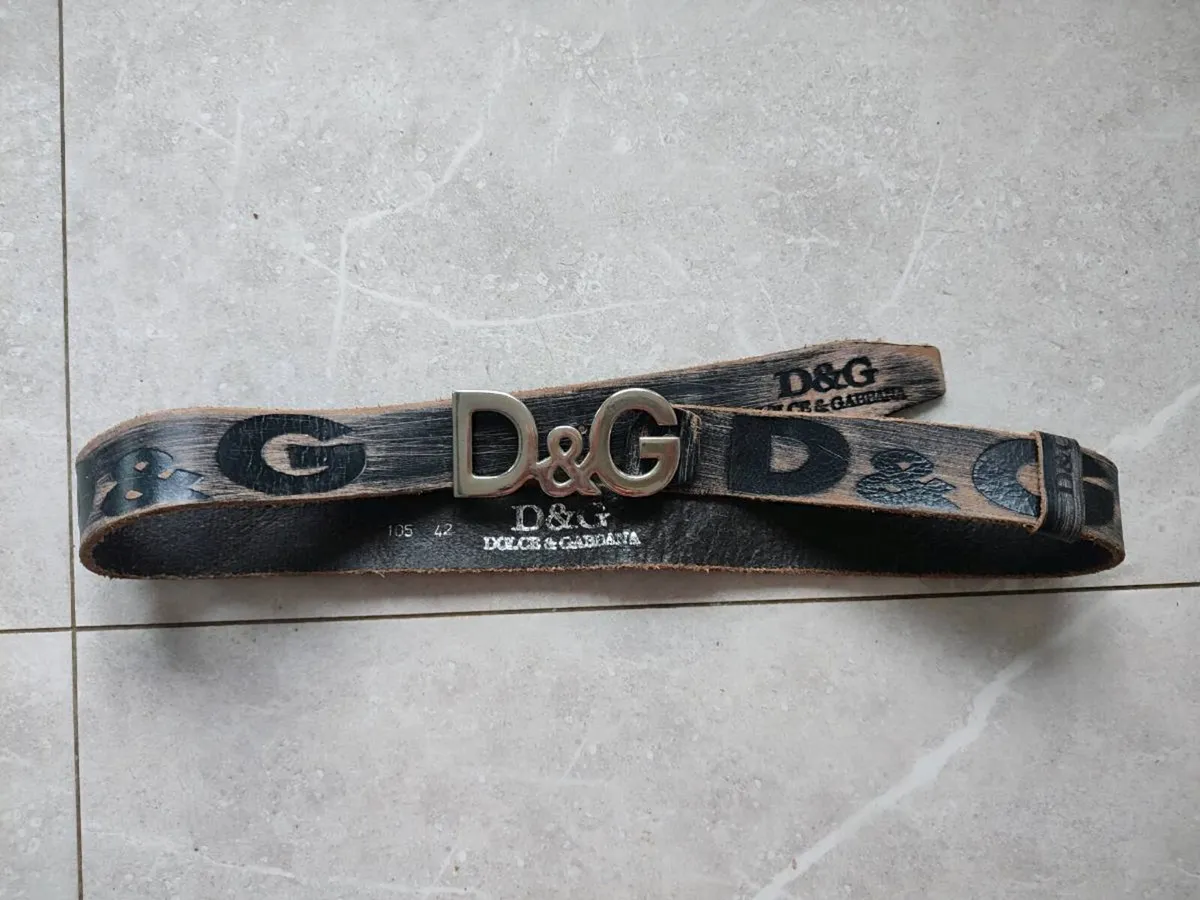 Dolce & Gabbana leather belt - Image 3
