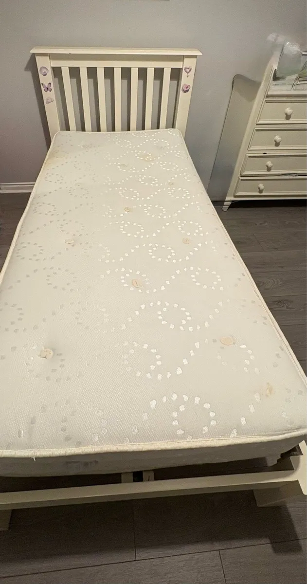 Single Bed and Mattress - Image 2