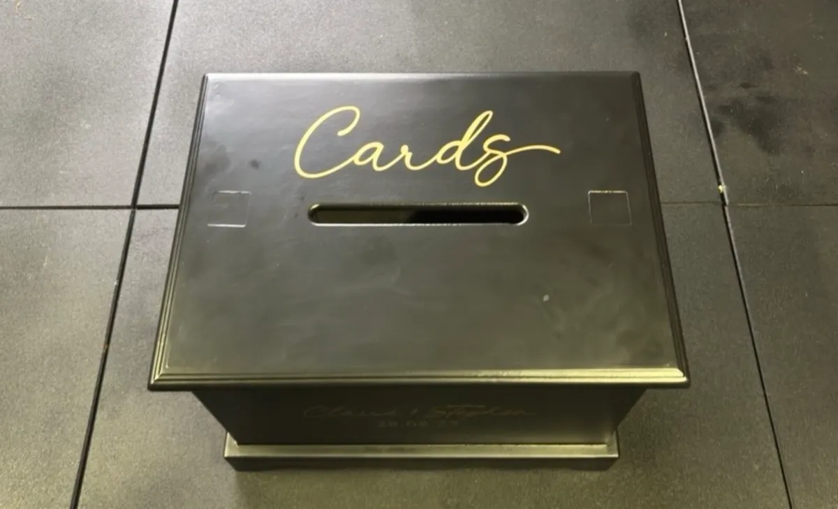 Wedding Card Box - Image 1