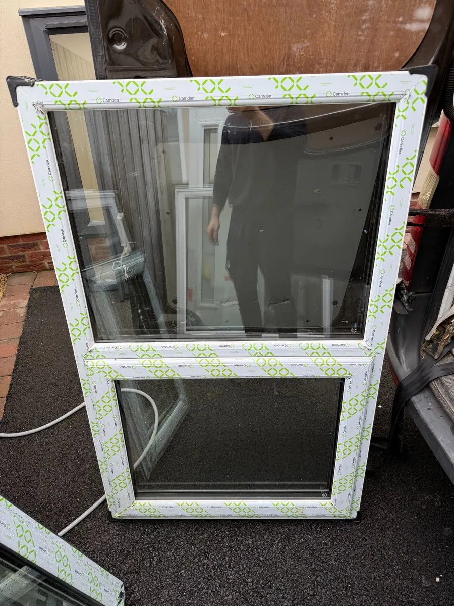 PVC WINDOW GLAZED IN STOCK PATIO DOOR COMPOSITE - Image 3