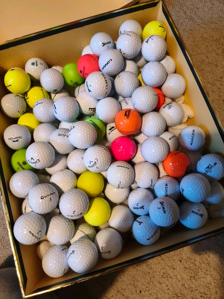 100! Cheap A grade golf balls mixed