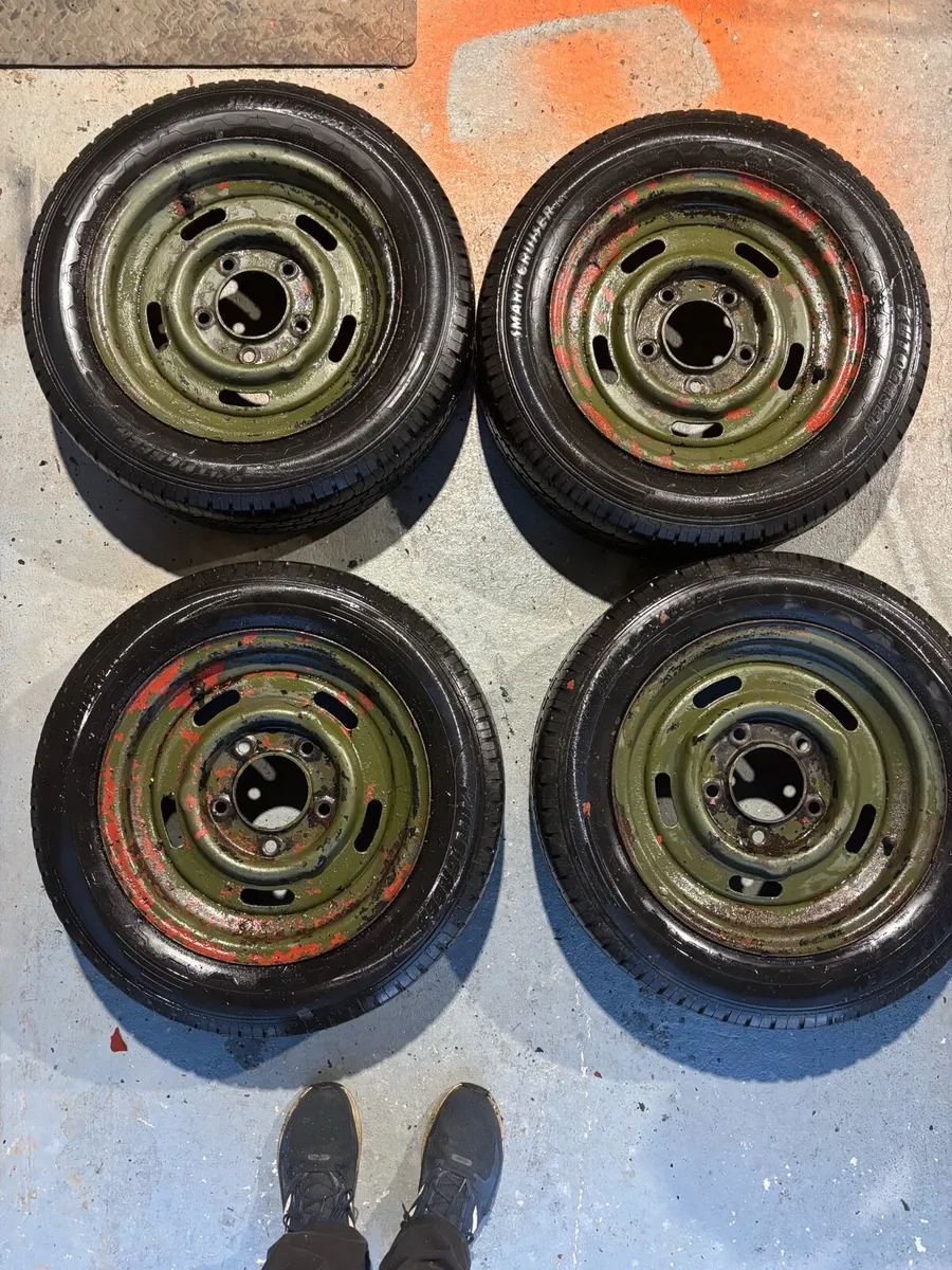 Bedford 16” Wheels with 6” PCD (4off) - Image 1