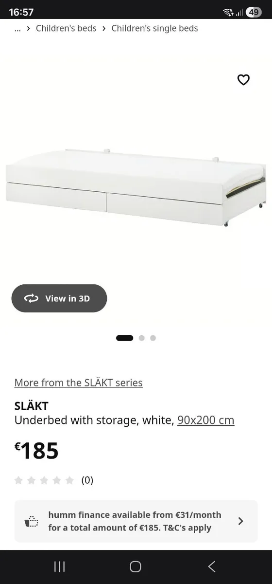 FREE Single bed frame - Image 1