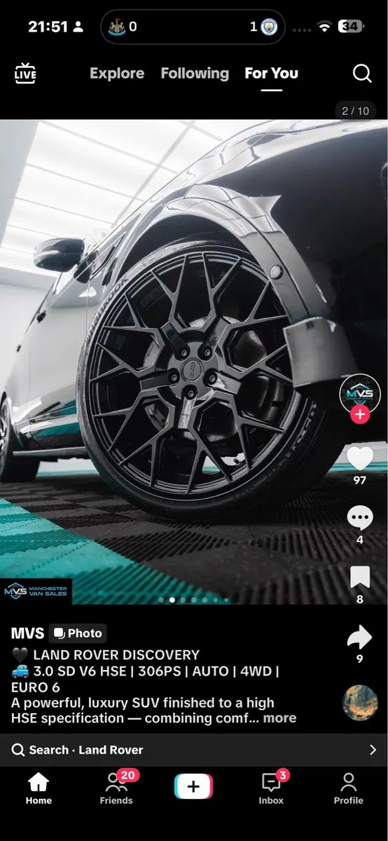 New Velare 22” 5x120 (landrover fitment) - Image 1