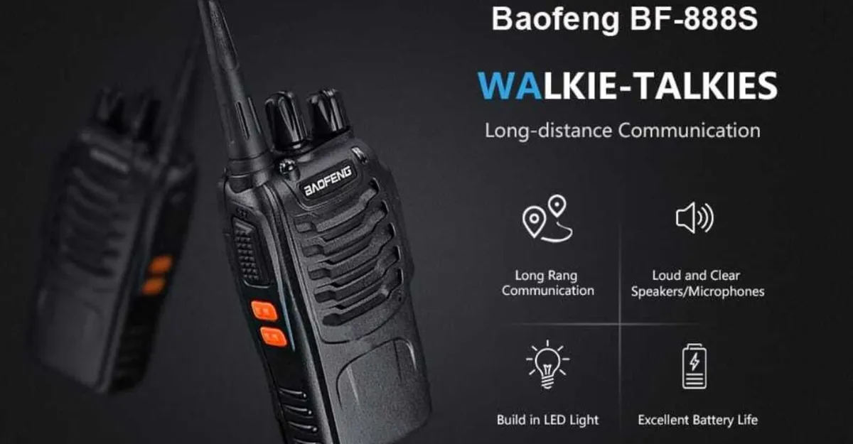 Powerful Walkie Talkie Full Set - Image 2