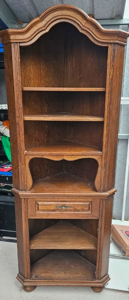 Vintage Oak Cabinets - Image 1