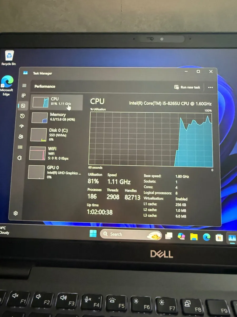 Dell Latitude 5300 Laptop i5/16GB/256SSD/FHD - Image 2