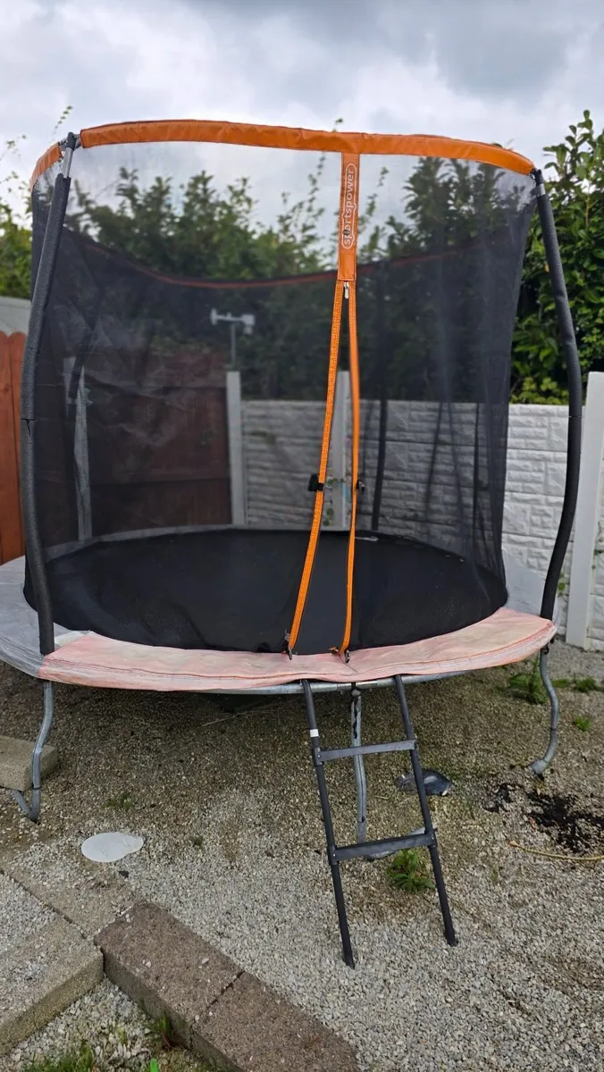 Selling our 10ft Sportspower Trampoline - Image 2