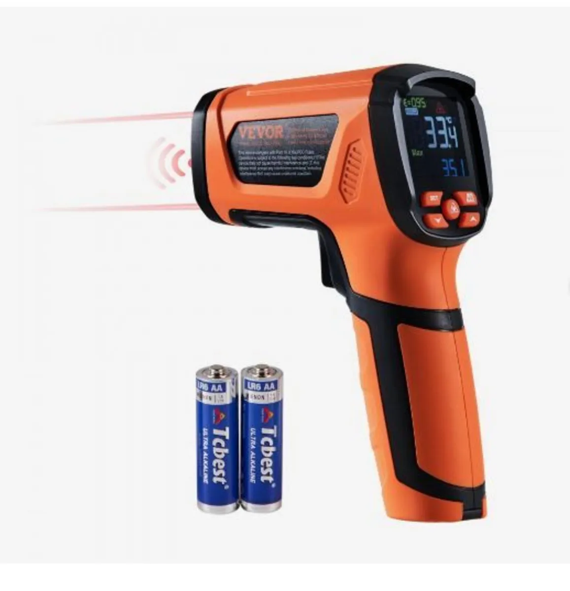 Infrared Thermometer, -40~2732°F Dual Laser - Image 1