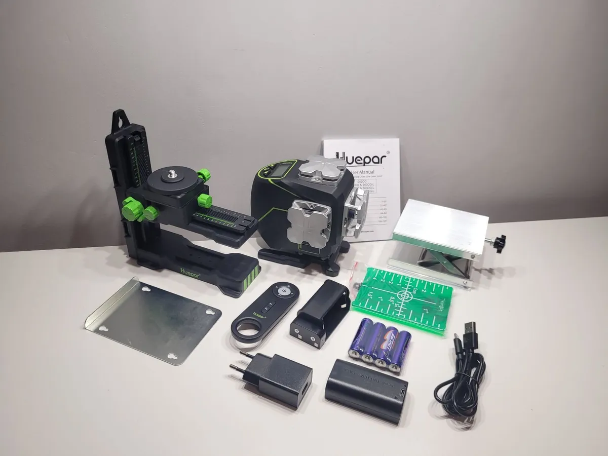 Trade Rated 3 x 360 Green Laser Level 3D - Image 3