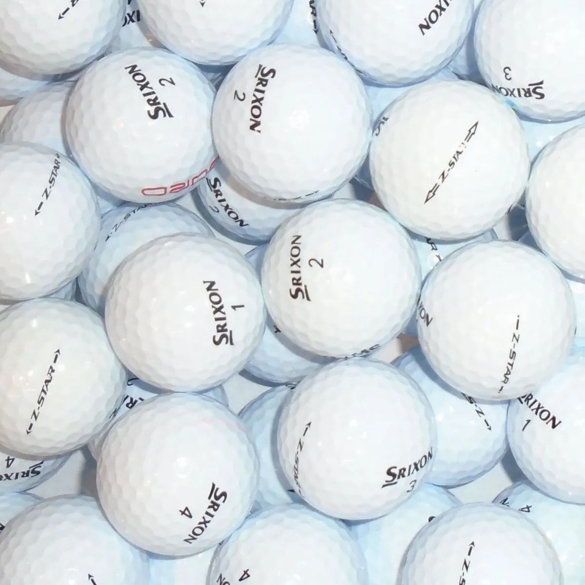 Srixon Z-Star - Pearl/A Grade Lake Golf Balls - 25
