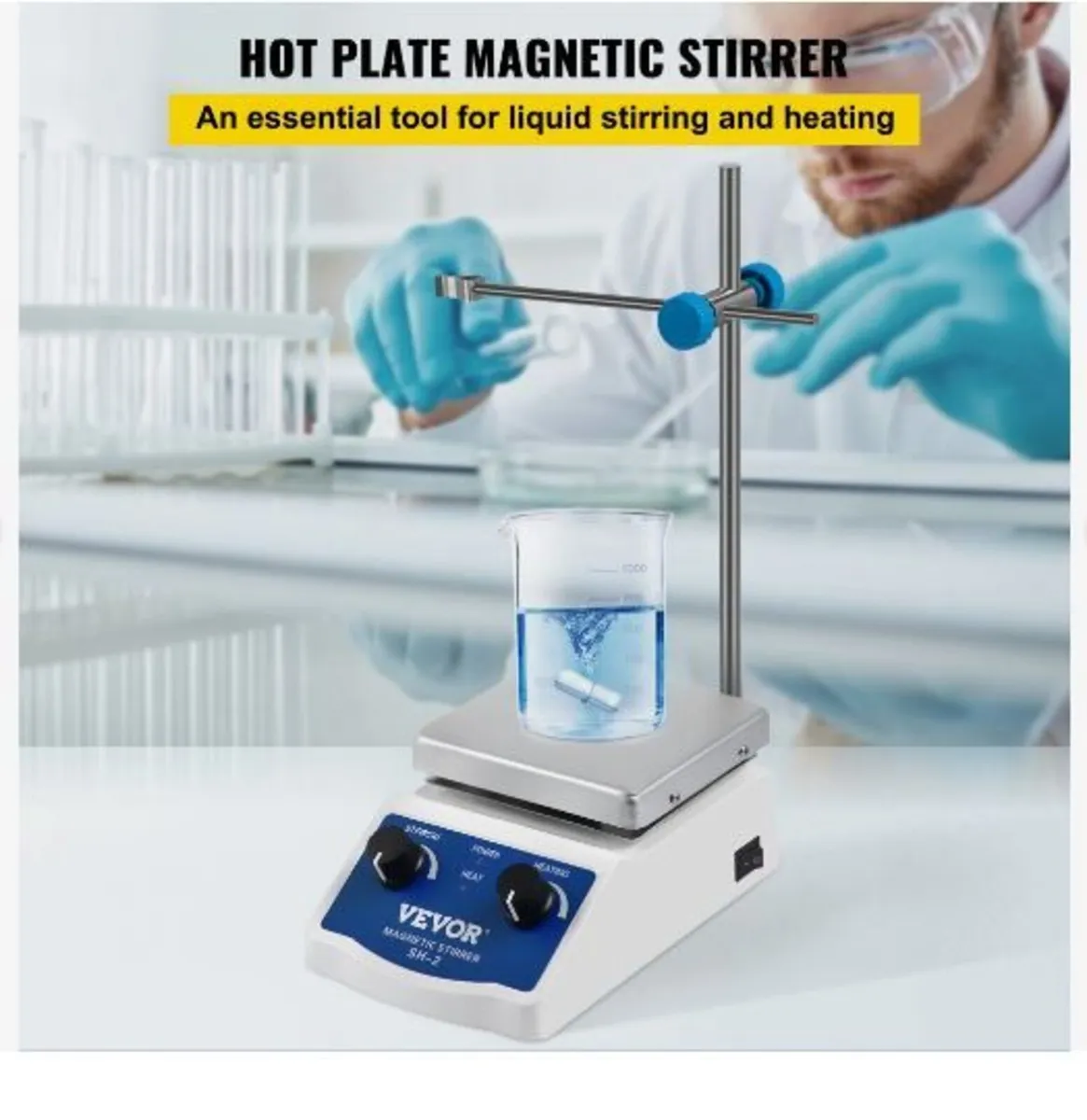 SH-2 Magnetic Stirrer Laboratory Magnetic - Image 2