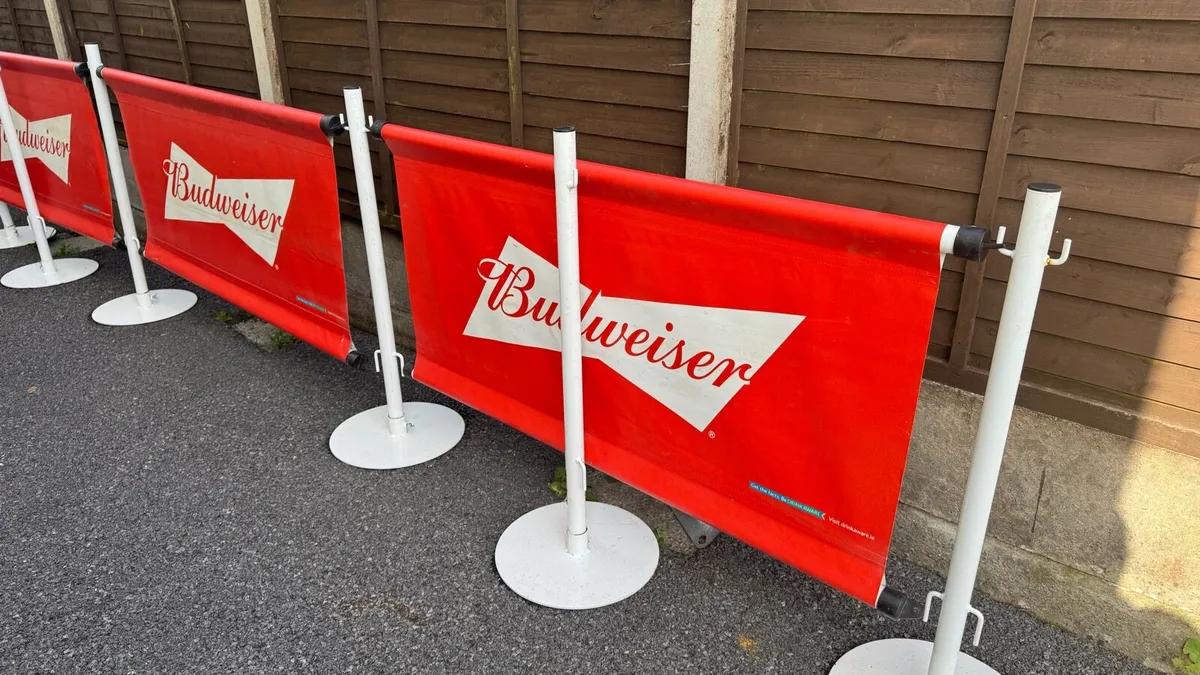 Budweiser Barrier - Image 1
